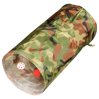 Pet tunnel type toy dog cat channel rolling ground dragon household training