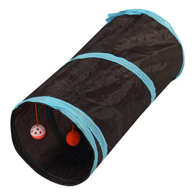 Pet tunnel type toy dog cat channel rolling ground dragon household training