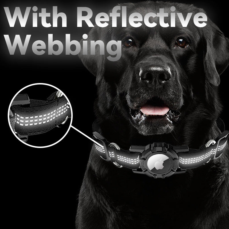 Collar anti-lost dog collar suitable for Apple locator Airtag protective sleeve pet positioning