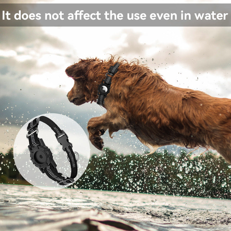 Collar anti-lost dog collar suitable for Apple locator Airtag protective sleeve pet positioning