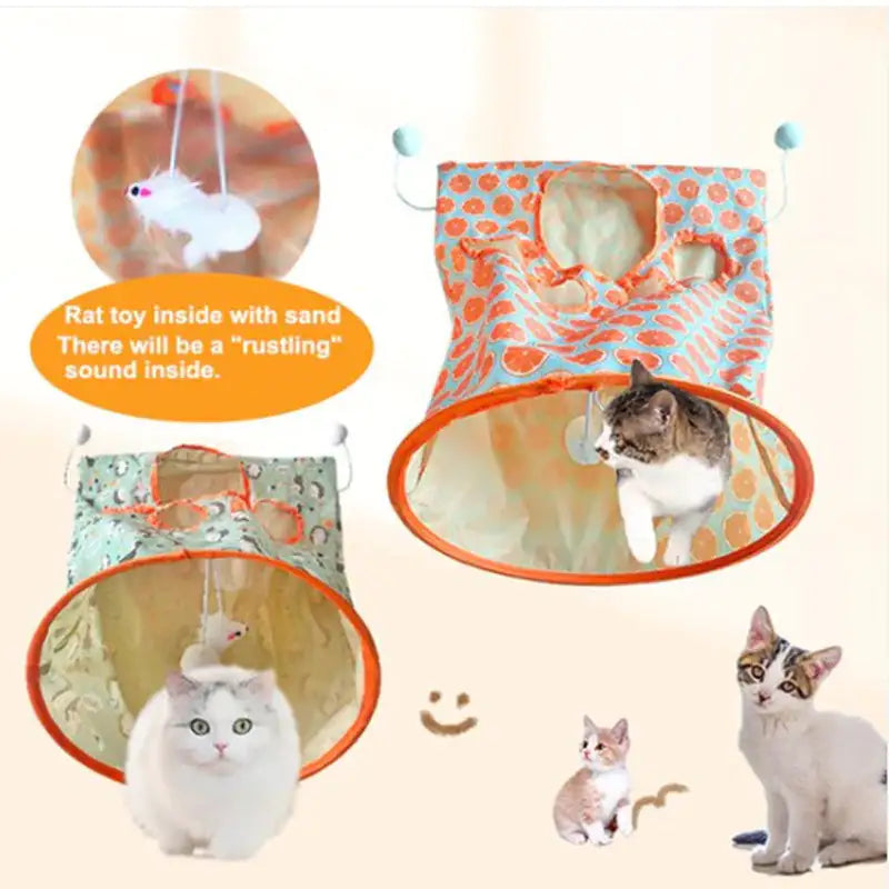 Cat Tunnel Bag For Cats